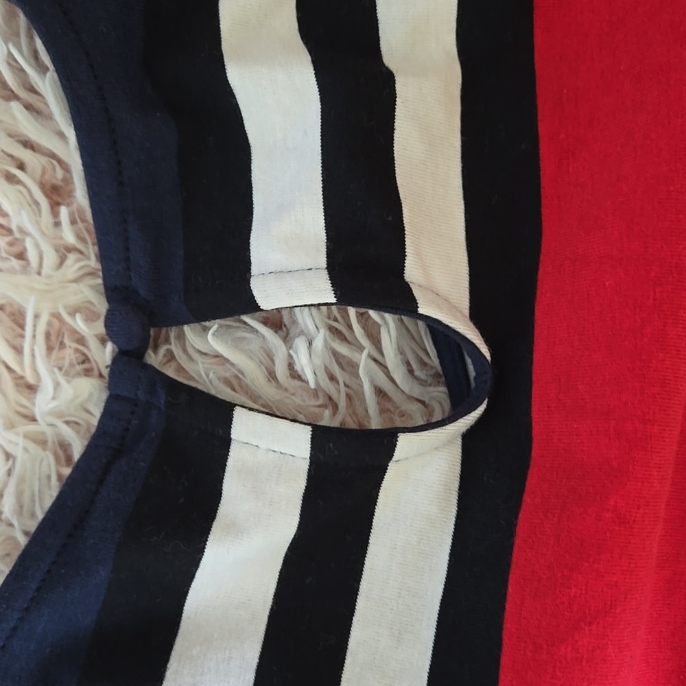 💝Stripe Colorblock Bodycon Dress - Picture 6 of 9